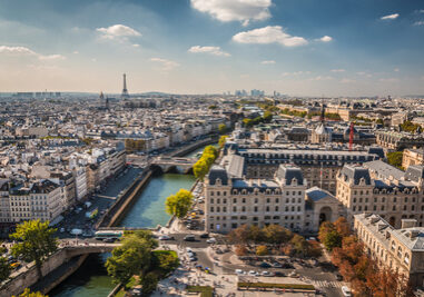Summer in Paris France