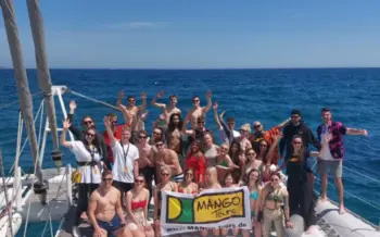 lloret-de-mar-reiseleiterschulung-katamaranfahrt