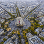 Arc de Triomphe de l’Étoile in Paris, Frankreich