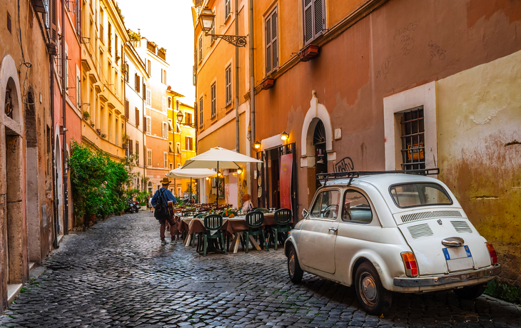 Stadtviertel Trastevere in Rom mit Mango Tours