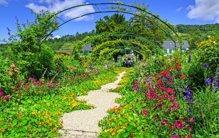 Botanischer Garten des Malers Monet mit Mango Tours