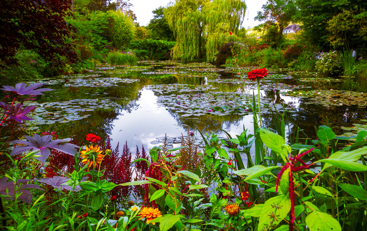 Botanischer Garten des Malers Monet in Giverny mit Mango Tours