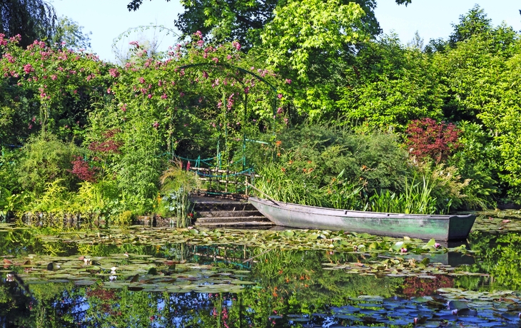 Botanischer Garten des Malers Monet mit Mango Tours