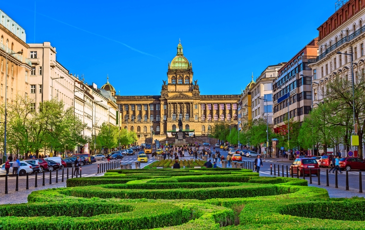 Prag Wenzelsplatz und Nationalmuseum Tour mit Mango Tours