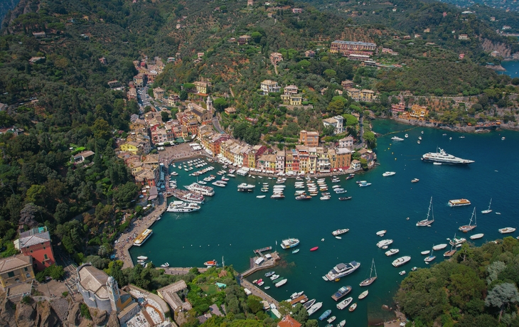 Portofino Italien Riviera Hafen mit Mango Tours