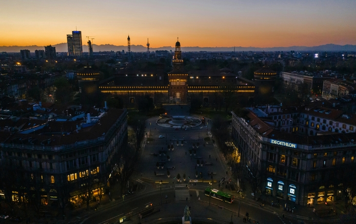 Castello Sforzesco mit Mango Tours