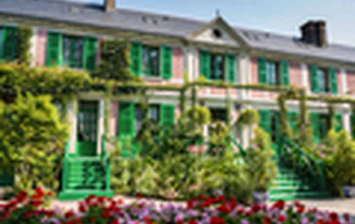 Haus von Claude Monet mit dem Botanischen Garten mit Mango Tours